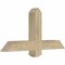 Ekena Millwork Eugene Rough Sawn Timber Gable Bracket, Douglas Fir, 36"W x 18"H x 4"D x 4"F, 12/12 Pitch GBW036X18X0404EUG00RDF - alternate 5